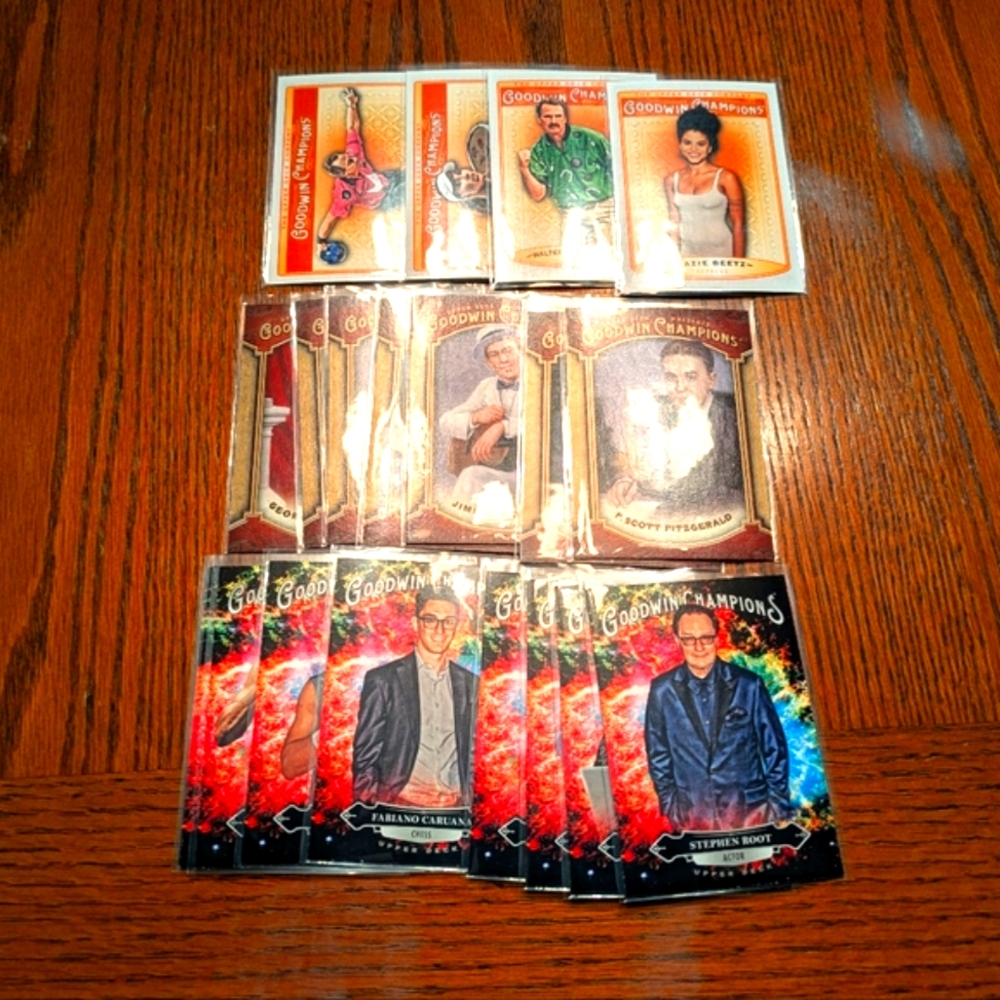Upper Deck Goodwin Champions 20 Trading Cards Lot 🔥 UD Collection